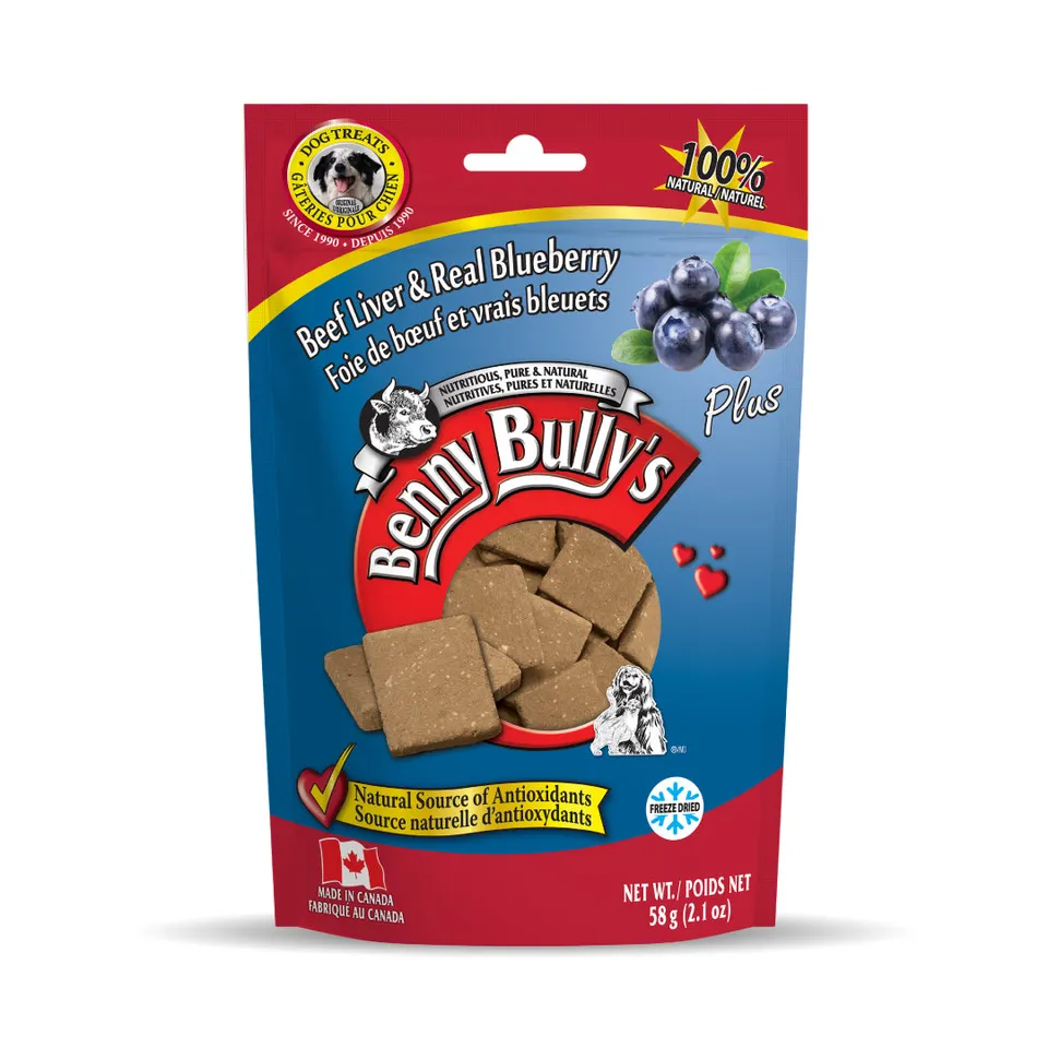 benny-bully-s-liver-plus-foie-de-b-uf-myrtille-friandise-chien image 1