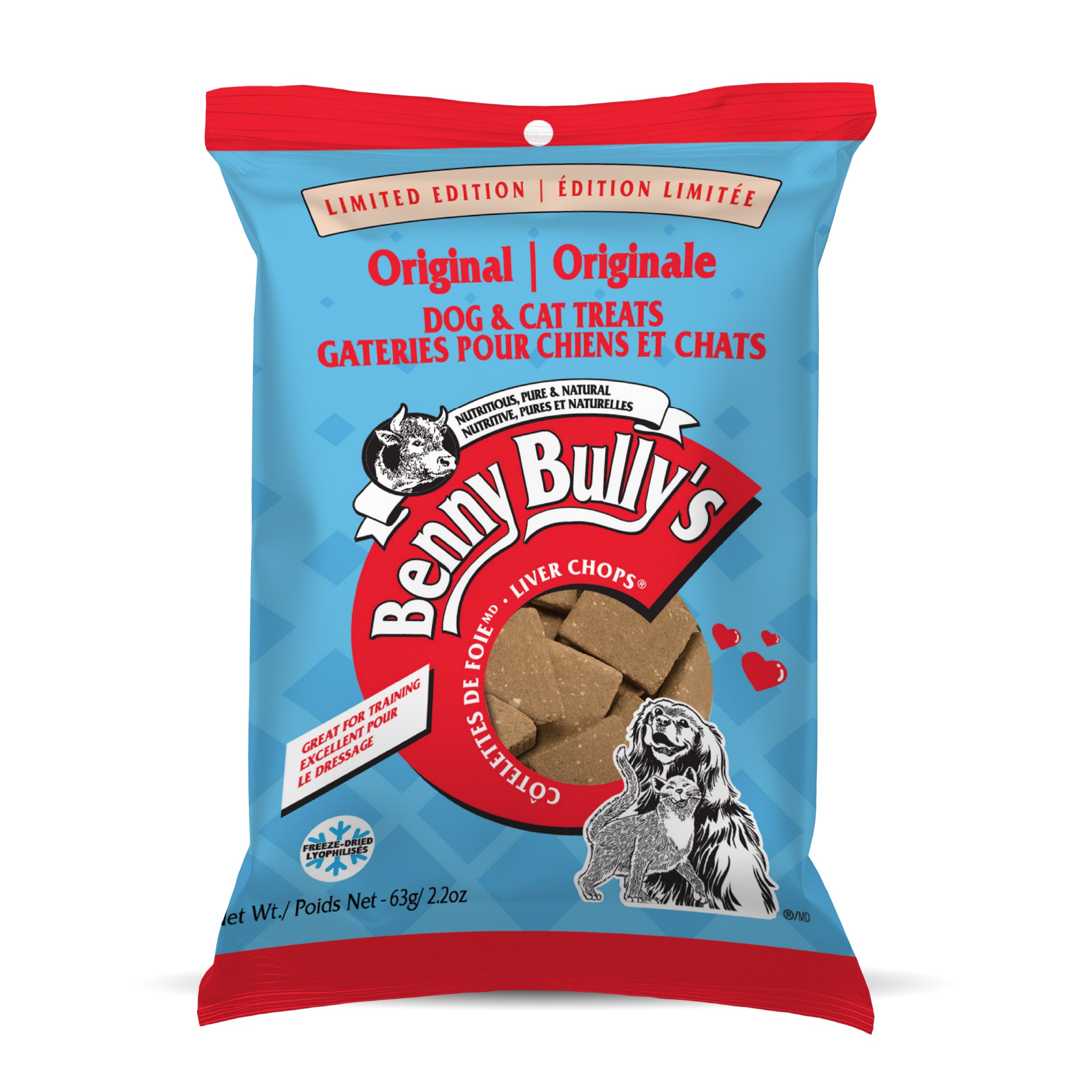 benny-bully-s-1990-legacy-friandise-chien-foie-b-uf-63g image 1
