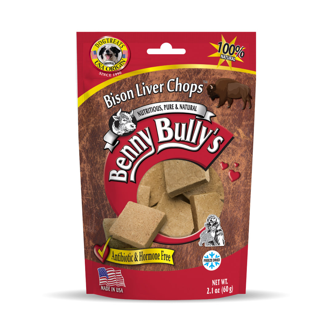 benny-bully-s-liver-chops-bison-friandise-chien-60-g-foie-bison image 3